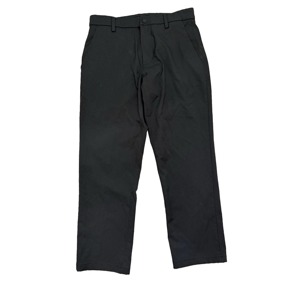 Rhone Commuter Pants Mens Black  Performance Stretch Dress Golf Chino‎ 30x25